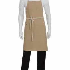Chef Works Serveringsförkläde Austin BiB Beige
