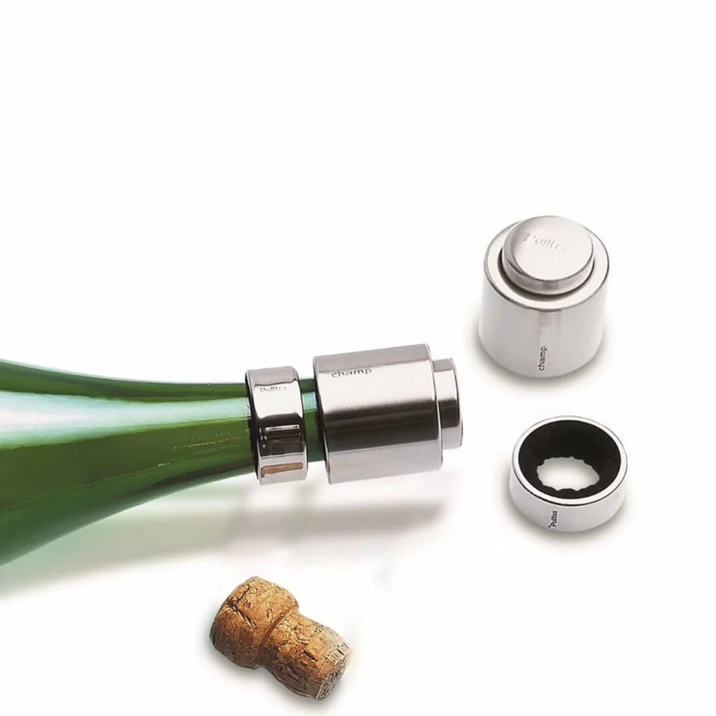 Pulltex Champagnestopper Med Matchande Droppring 4 Pulltex Champagnestopper Med Matchande Droppring - Bild 2