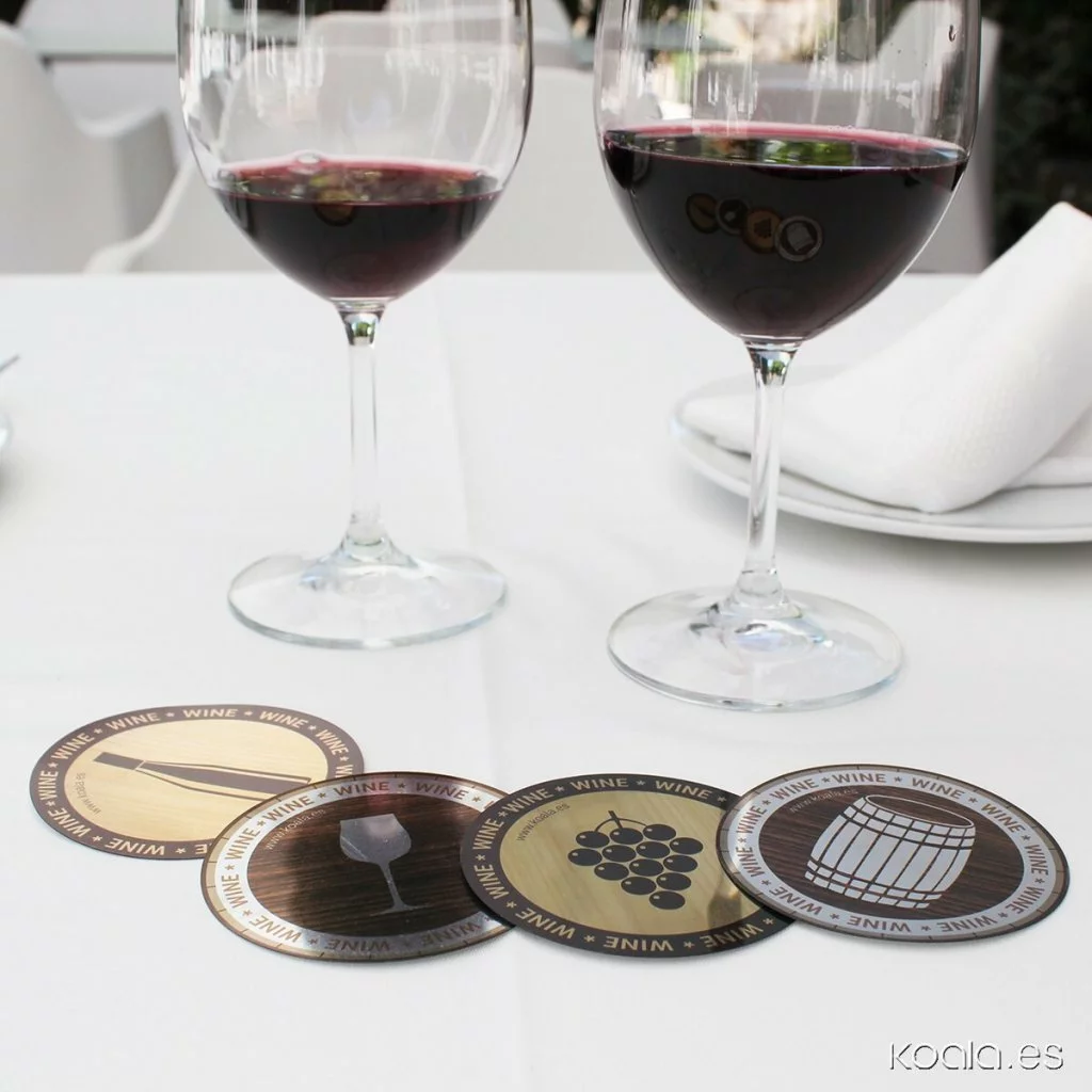 Koala Antidroppskivor Med Vinmotiv 4 Koala Antidroppskivor Med Vinmotiv - Bild 2