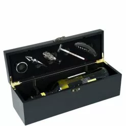 Dorre Vinlåda Med 5 Tillbehör