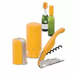 Pulltex Startset För Vin Och Champagne Gul