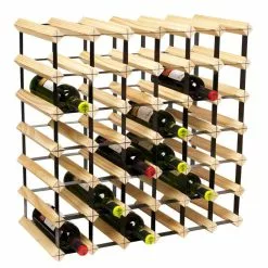 Hahn Metro Vinställ För 42 St Flaskor Påbyggnadsbart