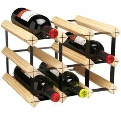 Hahn Metro Vinställ För 9 St Flaskor Påbyggnadsbart