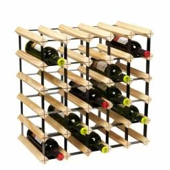 Hahn Metro Vinställ För 30 St Flaskor Påbyggnadsbart