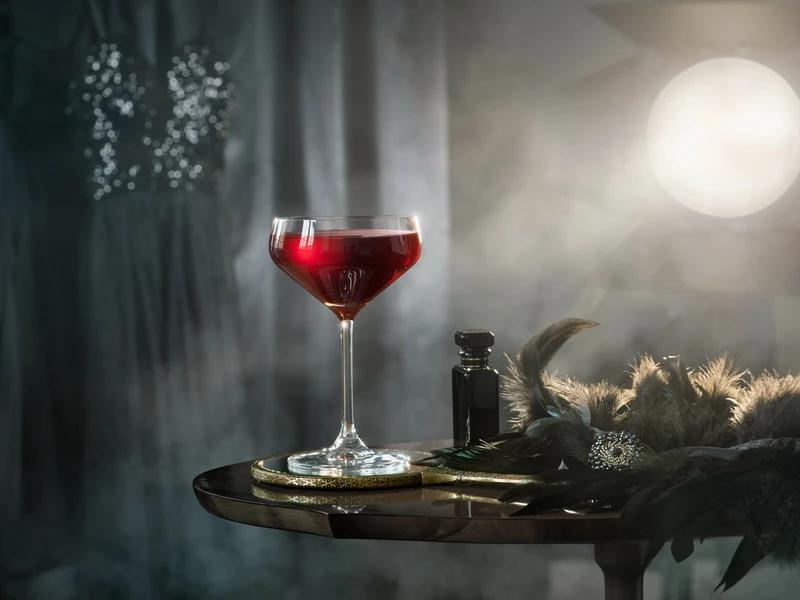 Orrefors Avantgarde Cocktail / Champagne Coupe 4 Orrefors Avantgarde Cocktail / Champagne Coupe - Bild 2