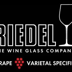 Riedel Syrah Vinkaraff -Rödvinsglas Rea riedel logo