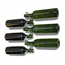 Forminimal Vinställ I Aluminium För 6 St Vinflaskor