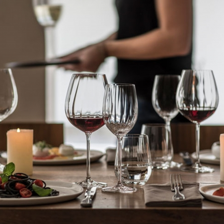 Framsida -Rödvinsglas Rea prizma rodvin 61cl 2 pack 41